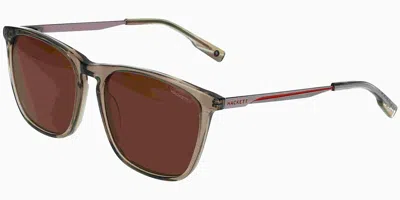 Hackett 335 134 Men's Sunglasses Tortoiseshell Size 48 In Brown