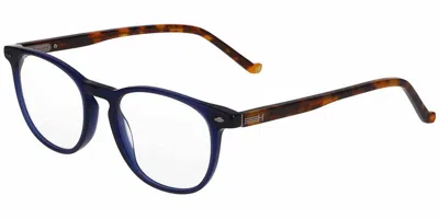 Hackett 357 623 Occhiali Da Vista Blu Per Uomo (solo Montatura) In Blue