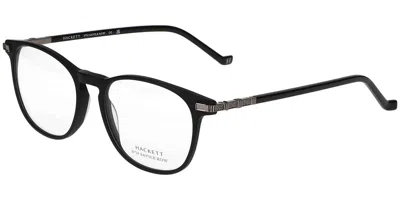 Hackett 360 001 Occhiali Da Vista Neri Per Uomo (solo Montatura) In Black
