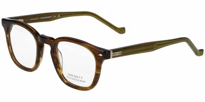 Hackett 361 132 Occhiali Da Vista Tartarugatishell Per Uomo (solo Montatura) In Brown