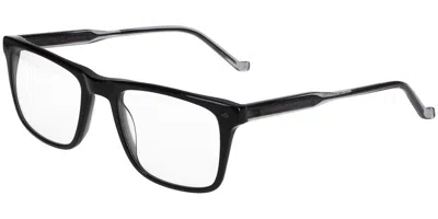Hackett 375 033 Occhiali Da Vista Neri Per Uomo (solo Montatura) In Black