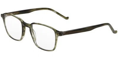 Hackett 378 549 Occhiali Da Vista Verdi Per Uomo (solo Montatura) In Green