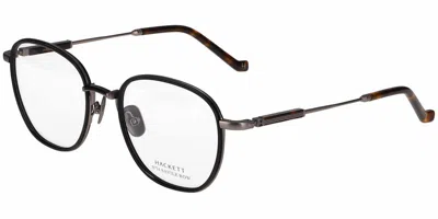 Hackett 393 001 Occhiali Da Vista Neri Per Uomo (solo Montatura)