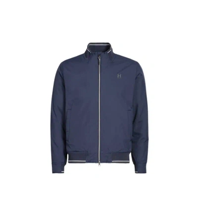 Hackett Blouson Droit Col Montant In Blue