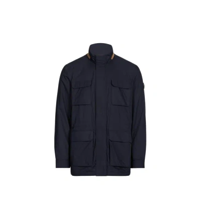 Hackett Blouson Multipoches In Blue