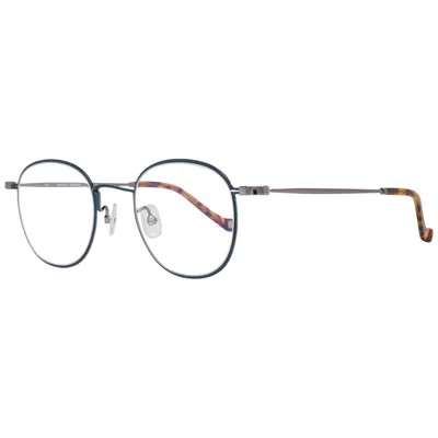 Hackett Blue Metal & Plastic Glasses Men's (frames) In Brown