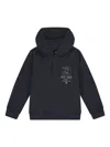 Hackett Branded H Logo Hoodie In Blue