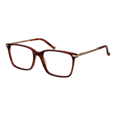 Hackett Brown Men Optical Frames In Transparent