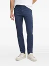 Hackett Button-fly Trousers In Blue