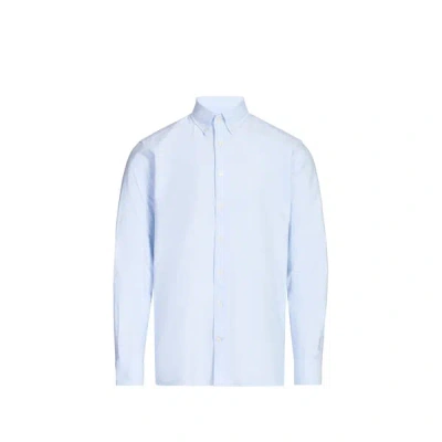 Hackett Chemise En Coton In Blue