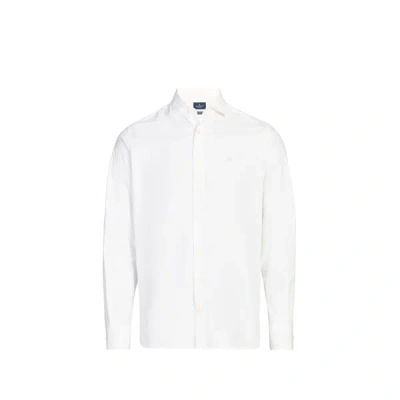 Hackett Chemise En Coton In White