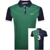 Hackett Classic Fit Polo T Shirt Grass Green In Green