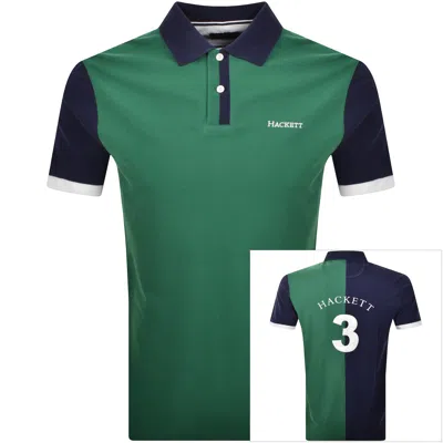 Hackett Classic Fit Polo T Shirt Grass Green