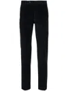 Hackett Corduroy Cotton Trousers In Blue