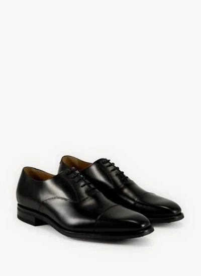 Hackett Derbies Unies En Cuir In Black