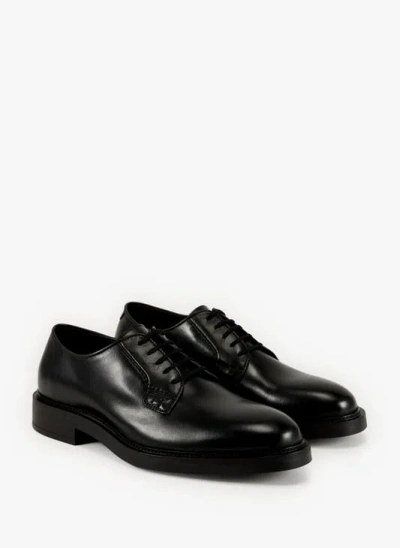 Hackett Derbies Unies En Cuir In Black