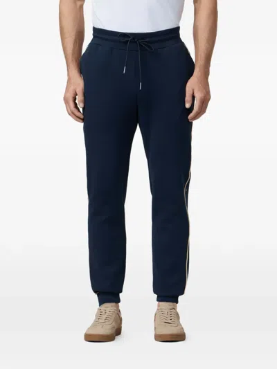 Hackett Drawstring Track Pants In Blue