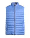 Hackett Earth Man Vest Light Blue Size L Polyamide