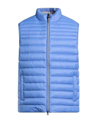 Hackett Earth Man Vest Light Blue Size L Polyamide