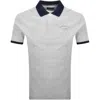 Hackett Essential Polo T Shirt Light Grey In Gray