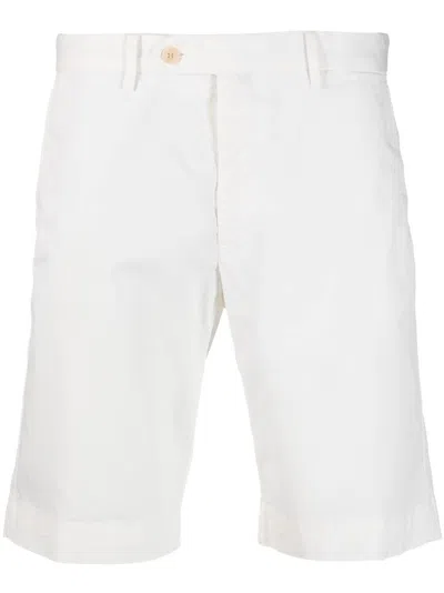 Hackett Four-pocket Chino Shorts In Weiss