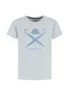 Hackett Graphic-print T-shirt In Blue