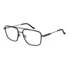 Hackett Gray Men Optical Frames In Black