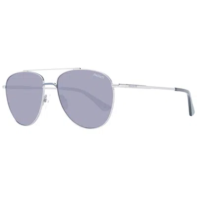 Hackett Gray Men Sunglasses In Grey