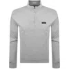 Hackett Half Zip Sweatshirt Grey In Gray