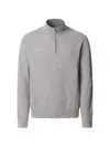Hackett Half-zip Sweater In Gray