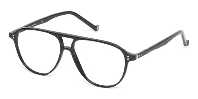Hackett Heb237 001 Occhiali Da Vista Neri Per Uomo (solo Montatura) In Black