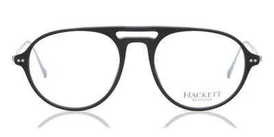 Hackett Heb239 002 Occhiali Da Vista Neri Per Uomo (solo Montatura) In Black