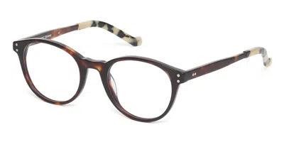 Hackett Heb240 143 Occhiali Da Vista Tartarugatishell Per Uomo (solo Montatura) In Brown