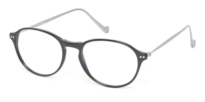 Hackett Heb247 01 Occhiali Da Vista Neri Per Uomo (solo Montatura) In Black