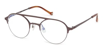 Hackett Heb249 175 Occhiali Da Vista Marroni Per Uomo (solo Montatura) In Brown