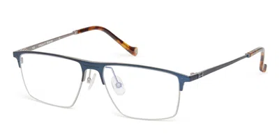 Hackett Heb250 689 Occhiali Da Vista Blu Per Uomo (solo Montatura) In Blue