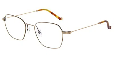 Hackett Heb256 429 Men's Glasses  Size 52 - Free Lenses - Blue Light Block Available In Gold