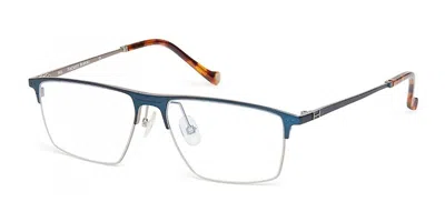 Hackett Heb260 689 Occhiali Da Vista Blu Per Uomo (solo Montatura) In Blue
