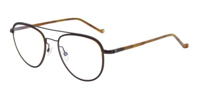 Hackett Heb262 175 Occhiali Da Vista Neri Per Uomo (solo Montatura) In Multi