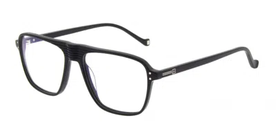 Hackett Heb266 001 Occhiali Da Vista Neri Per Uomo (solo Montatura) In Black