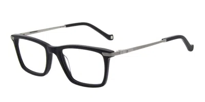 Hackett Heb269 002 Occhiali Da Vista Neri Per Uomo (solo Montatura) In Black