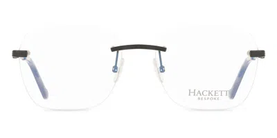 Hackett Heb289 002 Men's Glasses Black Size 53 - Free Lenses - Blue Light Block Available