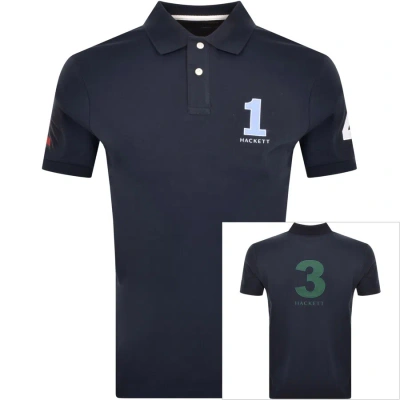 Hackett Heitage Polo T Shirt Navy