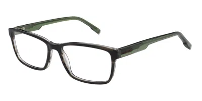 Hackett Hek1337 107 Occhiali Da Vista Neri Per Uomo (solo Montatura) In Glossy Black Horn