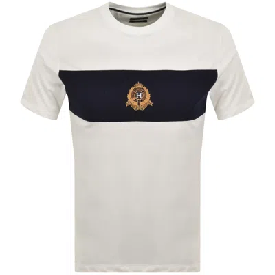 Hackett Heritage Crest Panel T Shirt Old Navy In White