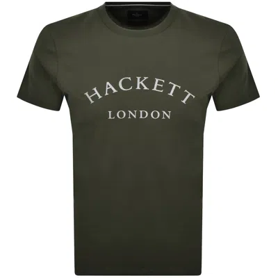 Hackett Heritage Essential T Shirt Duck Green