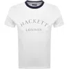 Hackett Heritage Essential Tee White In White