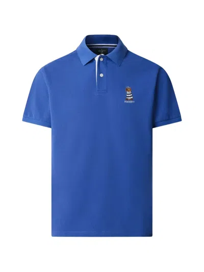 Hackett Heritage Harry Polo Shirt In Blue