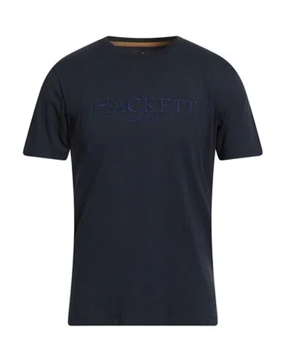 Hackett Heritage Man T-shirt Midnight Blue Size L Cotton