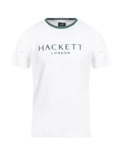 Hackett Heritage Man T-shirt White Size L Cotton